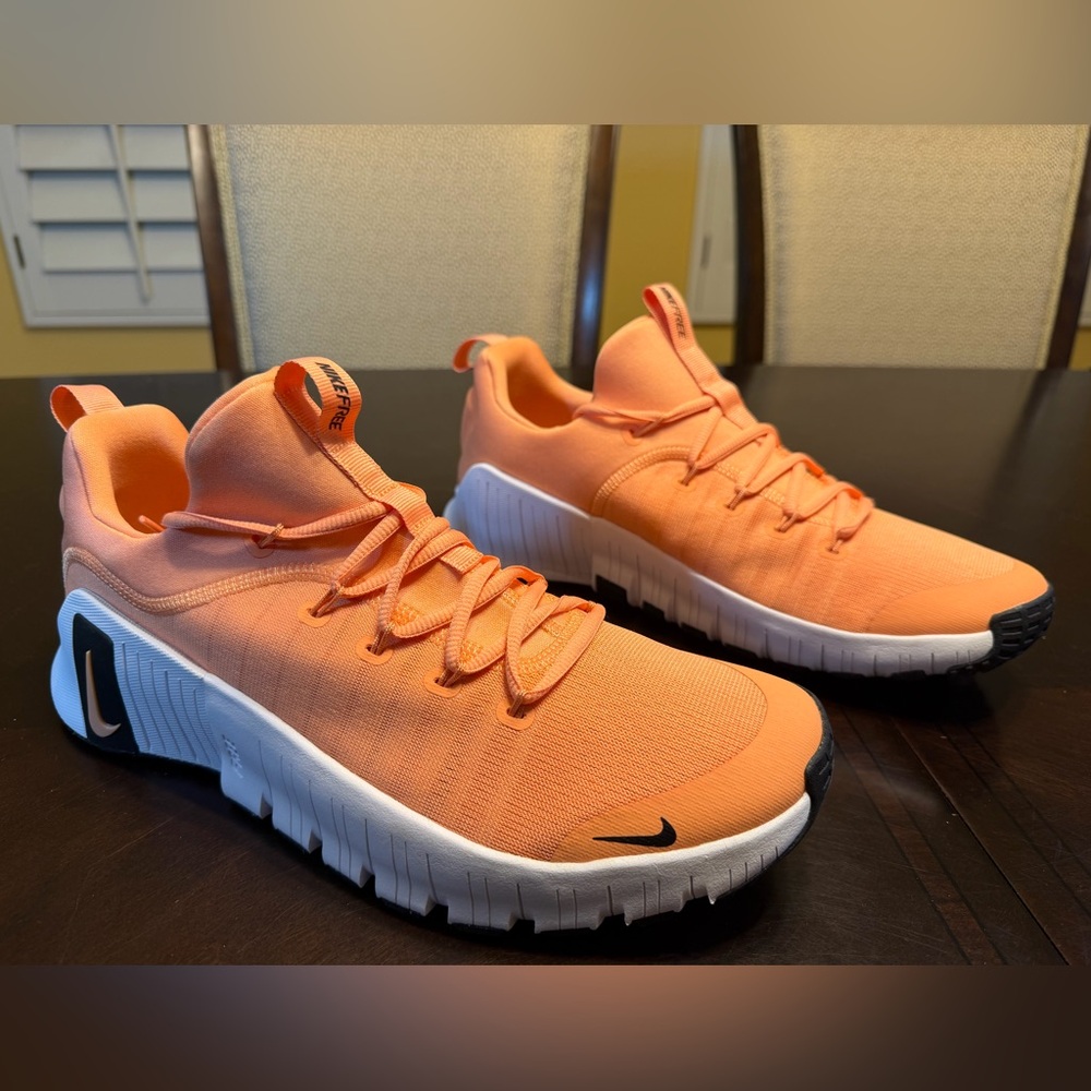 New Nike Free Metcon 6 Apricot Sneakers Shoes Size US 12
